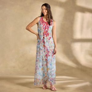 Floral Dancer Mesh Dress